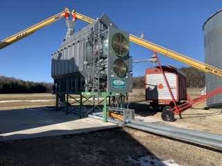 Harvest Electric Grain site that we wired